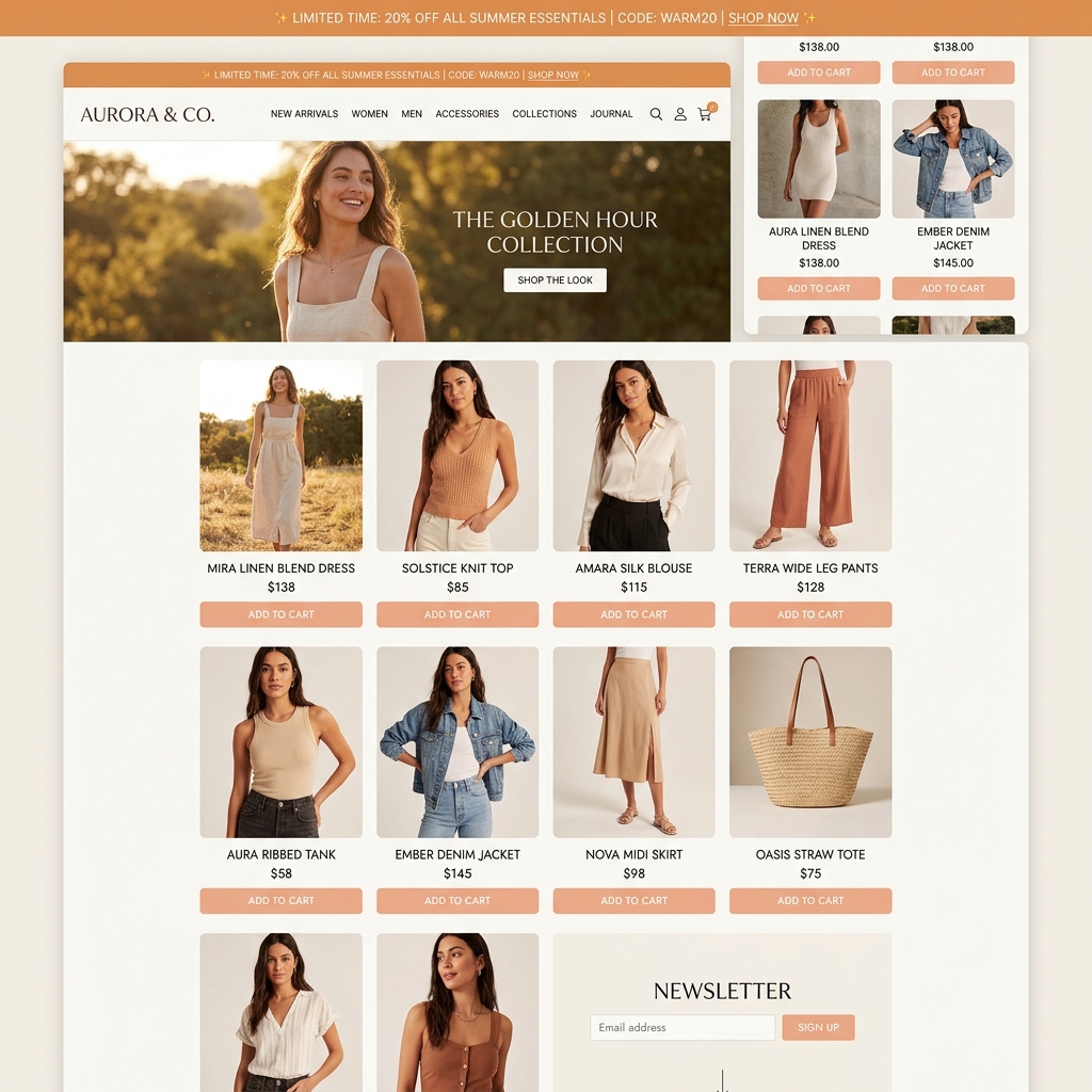 Luxe Storefront
